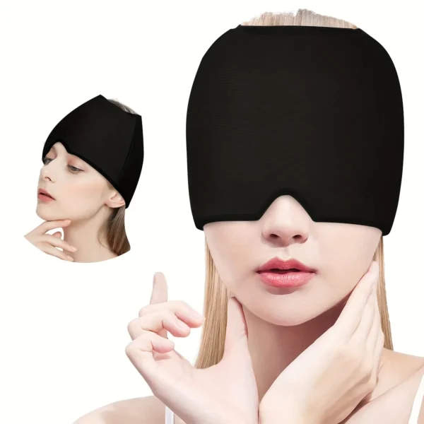 Gel Cold Hot Head Ice Cap Head Wrap Face Mask Head Massage Sleep Eye Mask Health Care Tool 1