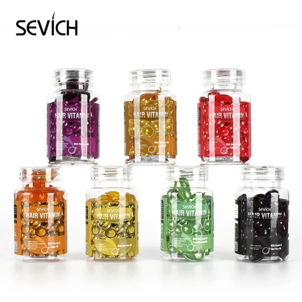 Sevich Mix Hair Vitamin Capsule Hair Treatment Oil Repair Damaged Smooth Hair Care Serum Nourishing Keratin Complex Oil 5