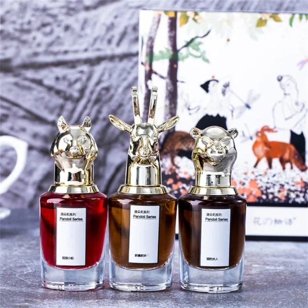 Gift Box Three Piece Lasting Fragrance Women Body Spray Perfume Essential Oil Scent Pheromone Eau De Parfum Cologne Men Toilette 1