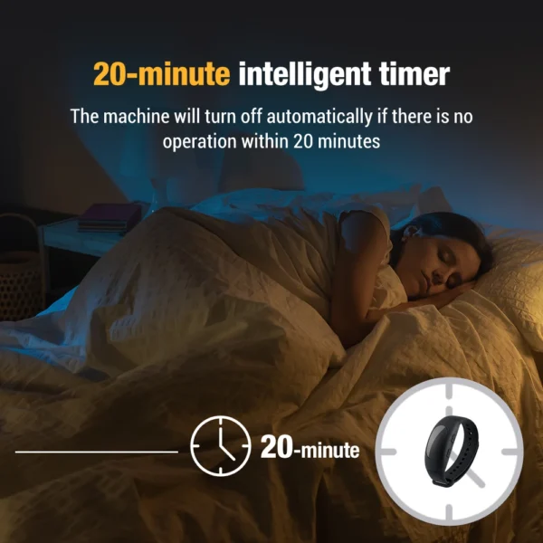 Night Sleep Aid Device Health Personal Care 3 Modes 6 Gears Sleeping Apparatus Massage CES Physical Insomnia Relief 4