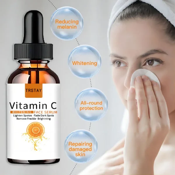 TRSTAY Vitamin C Serum For Face Moisturizing Brightens Skin Repair Smooth Facial Essence Serum Facial Care Skincare Products 1