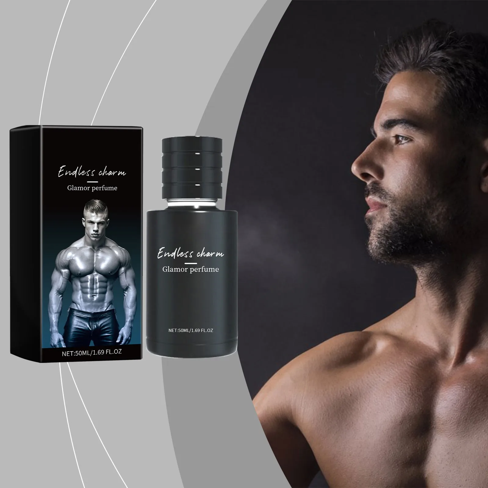 50ml Alluring Men Perfume Pheromone Hormone Allure Perfume Pheromone Cologne For Men,Long Lasting Pheromone Perfume Gifts 2