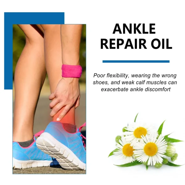 Ankle Joint Care Essential Oil Relieves Foot Ankle Joint Stiffness and Soreness Massage Care Serum Oil Personal Health Care 4