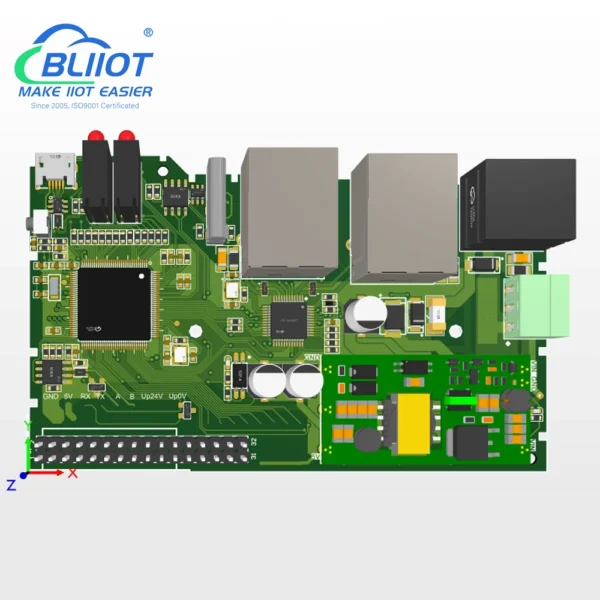 Industrial IoT Modbus to OPC UA PCB board Custom Development Serve, Device Expansion OPC UA Module 3