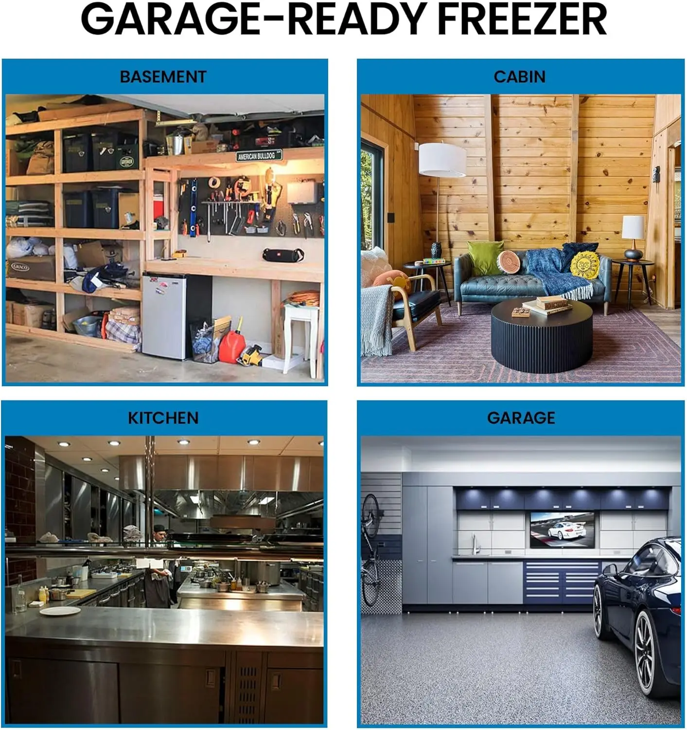 14 Cu. Ft. (390L) Convertible Upright Freezer/Refrigerator Garage-Ready Frost-Free Digital Touch Controls Quick Freeze 6